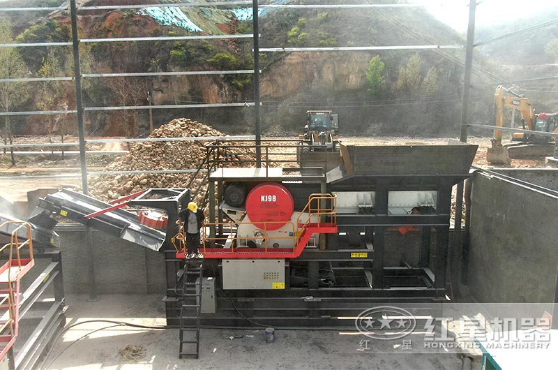 KJ顎式破碎站 KJ顎式破碎站