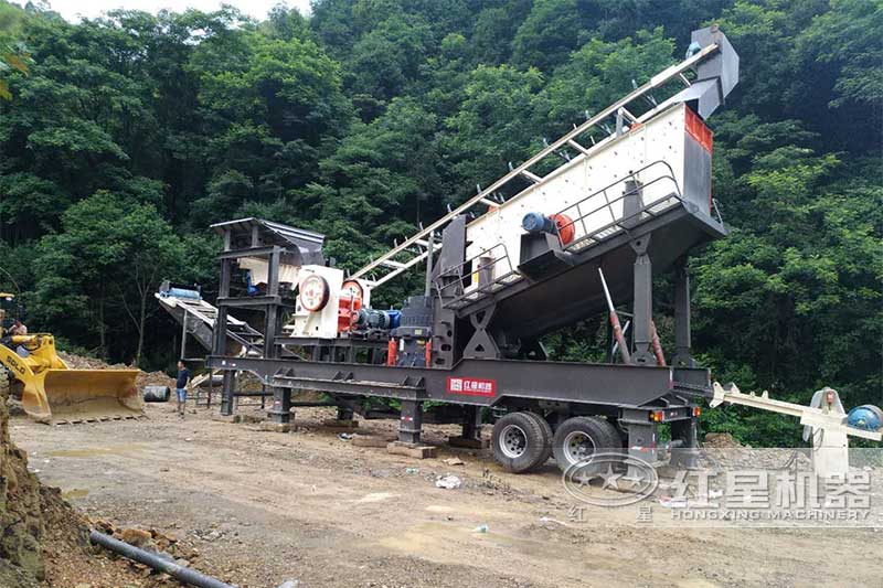 四合一移動破碎機 四合一移動破碎機