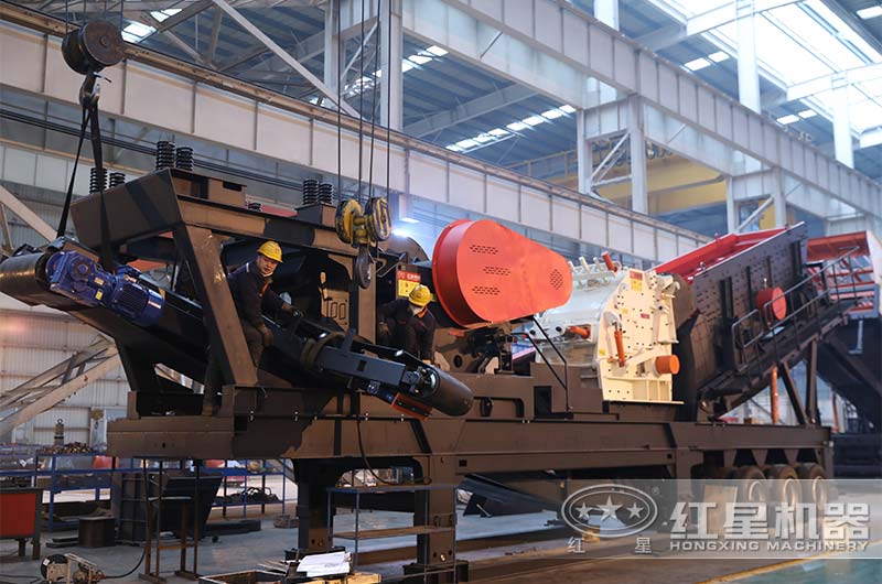 四合一57移動鄂式破碎站 四合一57移動鄂式破碎站