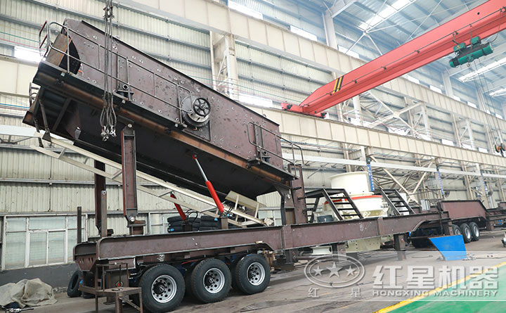 移動制砂、篩分機