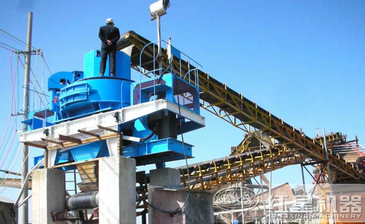 用戶制砂現(xiàn)場，點(diǎn)擊咨詢獲得生產(chǎn)線配置及報(bào)價(jià)