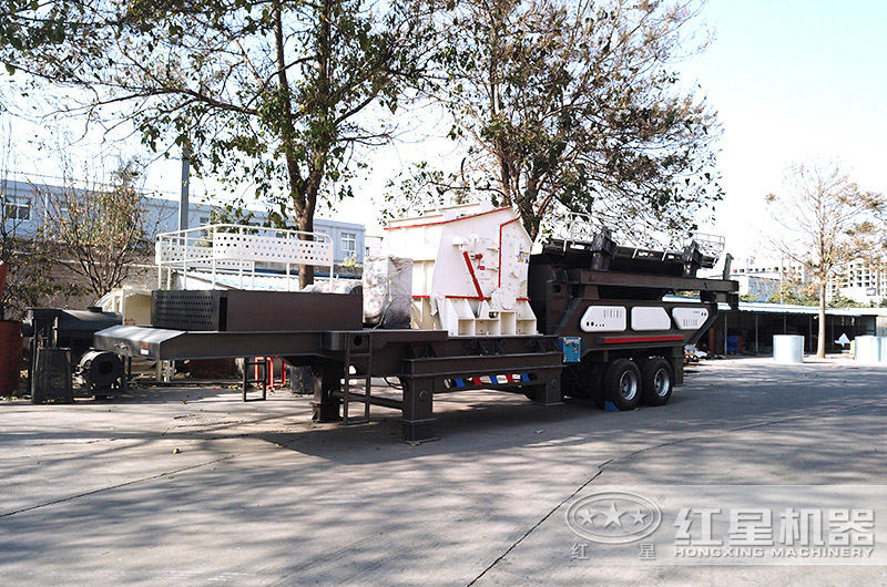 移動反擊破粒型好，可做中細碎處理